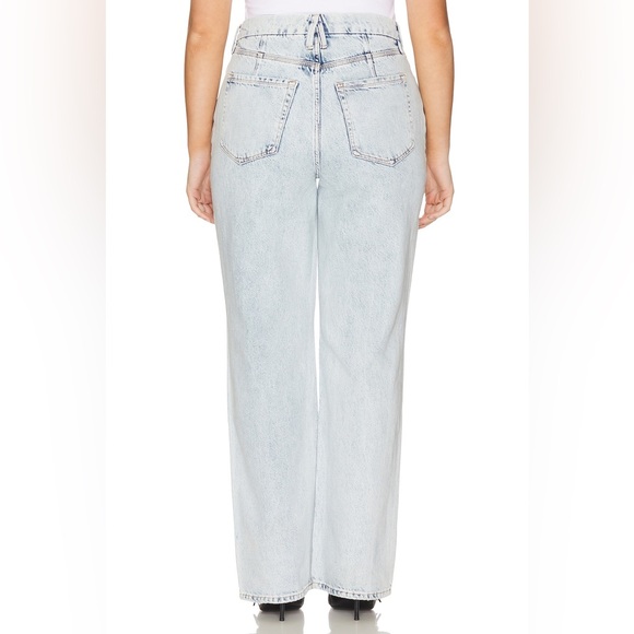 Good American Distressed Good 90’s Relaxed Jeans size 15 EUC - Picture 7 of 16